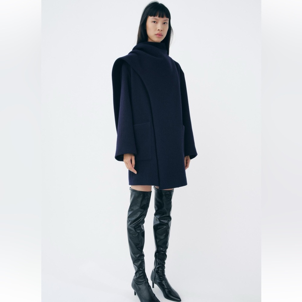 ZARA WOOL BLEND SCARF